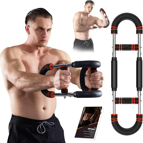 Miniatura 10 de HOTWAVE Twister Arm Trainer, Adjustable Chest & Arm Exerciser for Men Women, Portable Home Fitness Equipment Kit for Upper Body Muscle Strength Kit