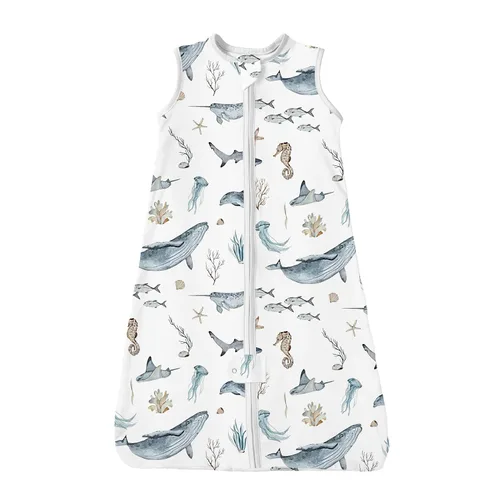 Miniatura 45 de TotAha Saco de dormir para bebés de 6 a 12 meses, paquete de 3, saco de dormir transpirable para bebé, niña, niño, manta usable con cremallera Azul