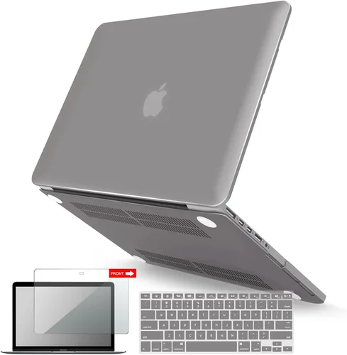 Miniatura 16 de IBENZER Compatible con MacBook Pro de 13 pulgadas 2015 2014 2013 finales 2012 A1502 A1425, carcasa rígida y cubierta de teclado y protector