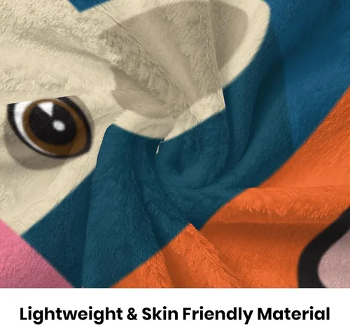 Miniatura 8 de Boston Terrier - Manta de bebé de 30 x 40 pulgadas, manta de franela súper suave para bebés y niños pequeños, adorable manta de cachorro
