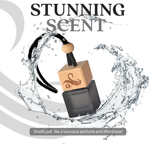 Miniatura 2 de Ambientador de coche Greed para hombres Fragancias inspiradas en perfumes Aventos Ambientador fuerte con tecnología eliminadora de olores