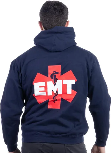 Miniatura 5 de Ann Arbor T-shirt Co. EMT AEMT Star Life Medical Paramedic Ambulance Emergency for Men Women Hooded Sweatshirt Hoody
