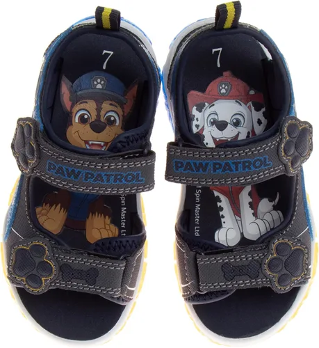Miniatura 3 de Nickelodeon Zapatos iluminados de la Patrulla Canina para niños, sandalias de verano, zapatos de agua para niños, correa ajustable de Chase Marshall