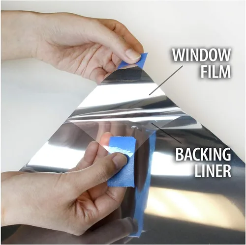 Miniatura 6 de BDF S35 - Película reflectante para ventana con alto rechazo de calor, color plateado 35 (mediano) - 24 pulgadas x 24 pies