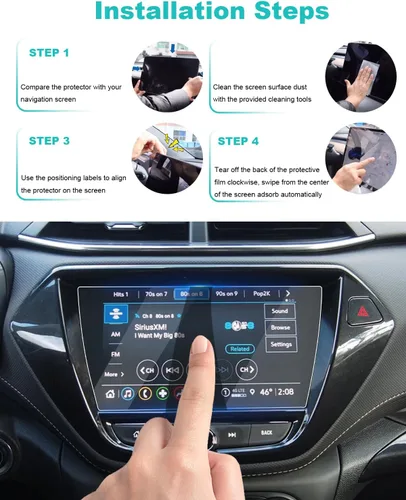 Miniatura 3 de YEE PIN Protector de pantalla para Chevy Trailblazer RS 2022 Trailblazer LT Activ Chevy Trailblazer 2023, accesorios compatibles con Chevy