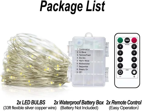 Miniatura 6 de LED luces de hadas USB luces LED