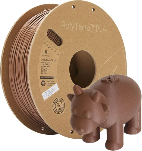 Miniatura 49 de Polymaker Panchroma Filamento de impresora 3D PLA negro, 0.069 in, carrete de 2.2 libras, fácil de imprimir, impresión de alta velocidad, sin