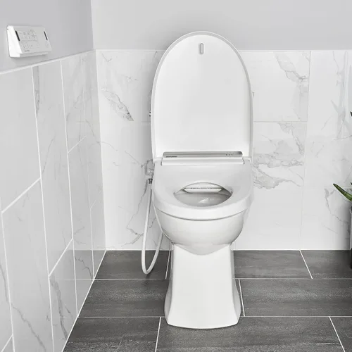 Miniatura 6 de American Standard 8018A60GRC-020 Advanced Clean 3.0 SpaLet Asiento eléctrico para bidé, alargado, color blanco