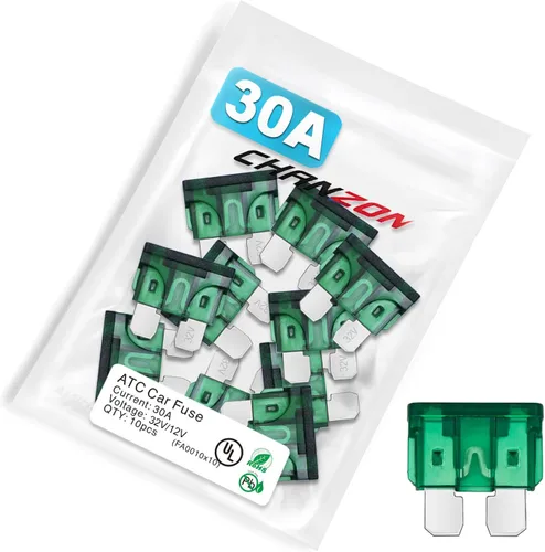 Miniatura 21 de Chanzon Fusible de hoja estándar de 35 A ATC/ATO/APR 35 Amp 32V 10 fusibles automáticos de golpe rápido para automóvil, RV, camión, SUV 75A