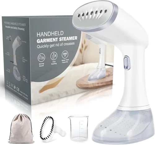 Vaporizador para ropa, ropa portátil 3 opciones de vapor, vaporizador de ropa de tela, ropa de viaje de mano de 1350 W, calentamiento rápido de 30