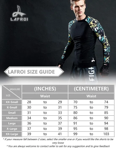 Miniatura 2 de LAFROI QJK01 - Pantalones cortos de boxeo para hombre con cordón y bolsillo
