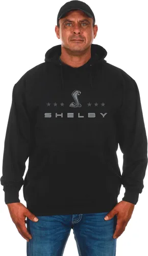 Miniatura 2 de JH DESIGN GROUP Shelby Cobra Ford - Sudadera con capucha para hombre con la bandera estadounidense de 2 caras