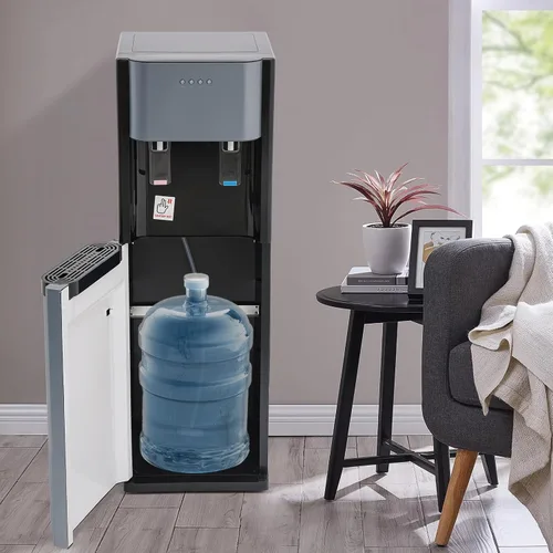 Miniatura 3 de Dispensador de agua de carga inferior, enfriador de agua de 5 galones con 3 ajustes de temperatura, dispensador de agua con funciones de calefacción