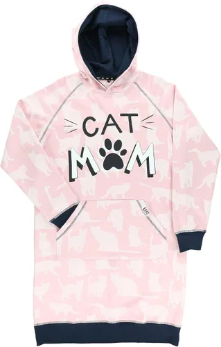 Miniatura 166 de Lazy One Sudadera con capucha de gran tamaño, ropa de dormir cómoda, vestido de suéter para mujer
