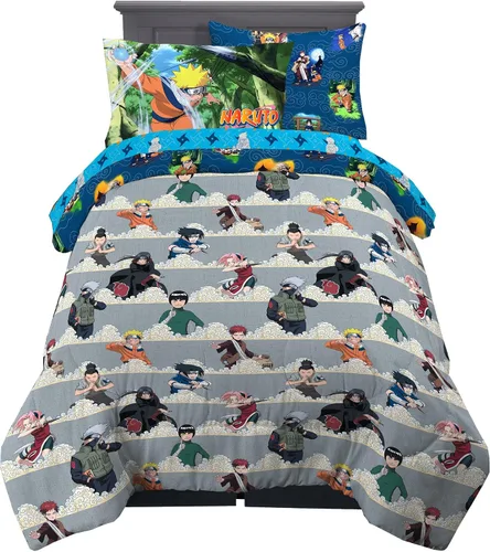 Miniatura 391 de Franco - Juego de edredón y sábanas supersuaves con funda, para niños, 7 piezas, tamaño matrimonial, Five Nights At Freddy's Cinco noches en Freddy's