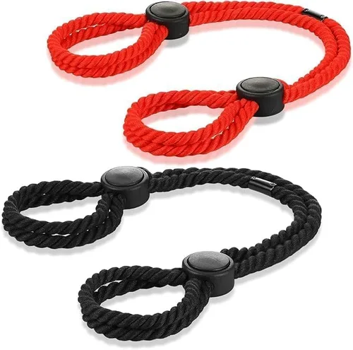Kit sexual de restricciones de servidumbre para parejas debajo de la cama King para mujeres, correas sexuales atadas para tobillos y muñecas, barras