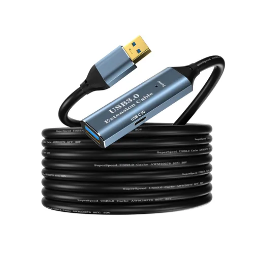 Miniatura 9 de SSSGRGB - Cable de extensión USB 3.0 de 5 pies, cable de extensión USB macho a hembra, transferencia de datos de 5 Gbps y carga para teclado, mouse