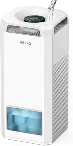 Miniatura 9 de Afloia Humidificador para habitación grande - Humidificador evaporativo 2 en 1 sin niebla y purificador de aire en un combo para el hogar con tanque