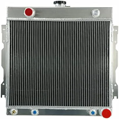Miniatura 2 de Radiador de aluminio de 3 filas para 73-79 Dodge D/W/B 100 150 200 series y 74-79 Plymouth PB 100/200/300 series 3 radiador de filas