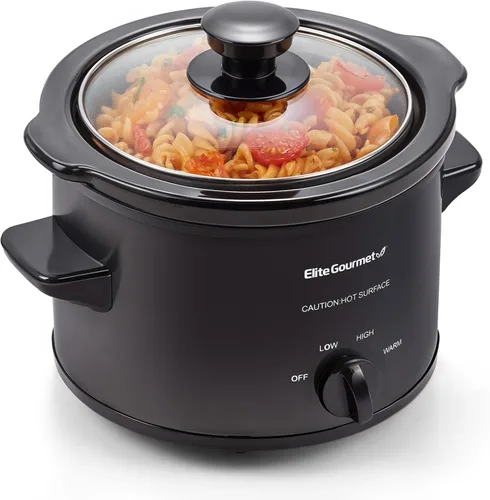 Miniatura 16 de Elite Gourmet MST-275XS - Olla eléctrica de cocción lenta ovalada, temperatura ajustable, para preparar entradas, salsas y guisos, con tapa de Acero