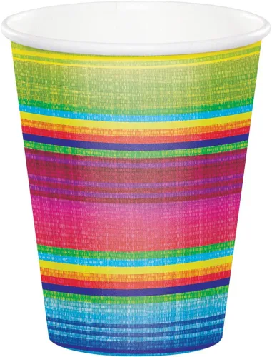 Miniatura 12 de Creative Converting 324356 Invitación plegable con temática de serape