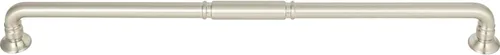 Top Knobs TK1007BSN TK1007 Kent - Tirador de gabinete de centro a centro de 12 pulgadas
