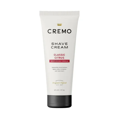 Cremo Crema de Afeitar Original, Crema de Afeitar Ultra-Deslizante Asombrosamente Superior para Hombres, Combate Cortadas, Cortes y Quemaduras de