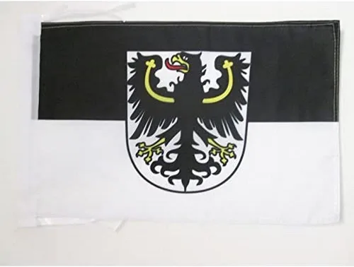 Miniatura 1082 de Bandera de México AZ FLAG, 45.7 x 30.5 cm, con cordones - Pequeñas banderas mexicanas de 30 x 45 cm - Bandera de 45.7 x 30.5 cm