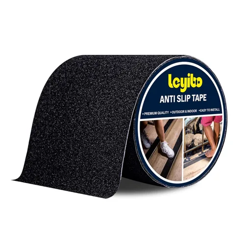 Miniatura 9 de Cinta antideslizante, cinta de agarre de 1 pulgada x 42 pies para escaleras al aire libre e interior, rollo antideslizante impermeable para peldaños