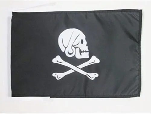 Miniatura 1054 de Bandera de México AZ FLAG, 45.7 x 30.5 cm, con cordones - Pequeñas banderas mexicanas de 30 x 45 cm - Bandera de 45.7 x 30.5 cm