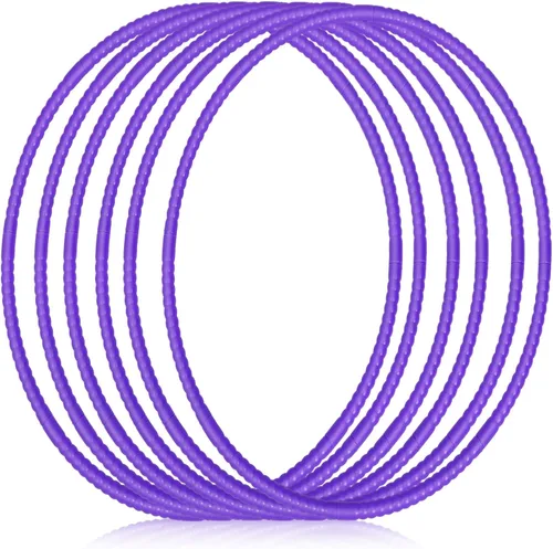 Miniatura 16 de Shappy - 6 piezas de aros de ejercicio desmontables ajustables, juguete de plástico, juguetes de patio de juegos, aros circulares