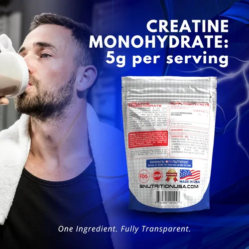Miniatura 7 de Creatina de SP Nutrition - Monohidrato de creatina 100% pura Fuerza muscular, potencia y recuperación Fórmula de rendimiento antes y después