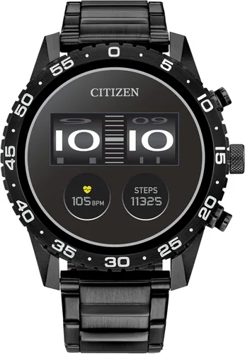 Miniatura 7 de Citizen CZ Smart PQ2 reloj inteligente deportivo de 44mm con aplicación YouQ con AI IBM Watson® y investigación de la NASA, Wear OS de Google
