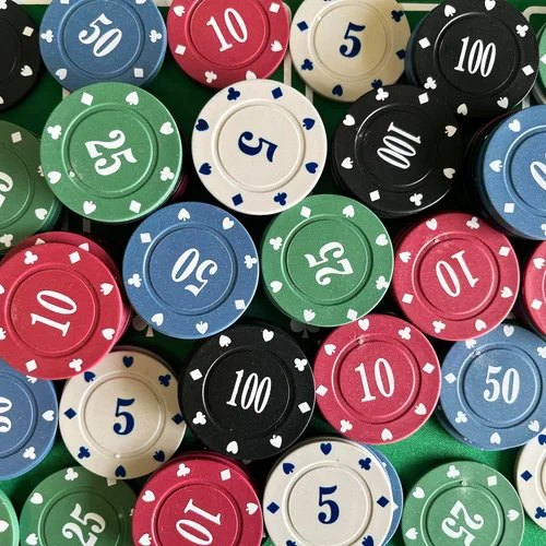Miniatura 6 de SEETOOOGAMES Casino Poker Chips Denominations