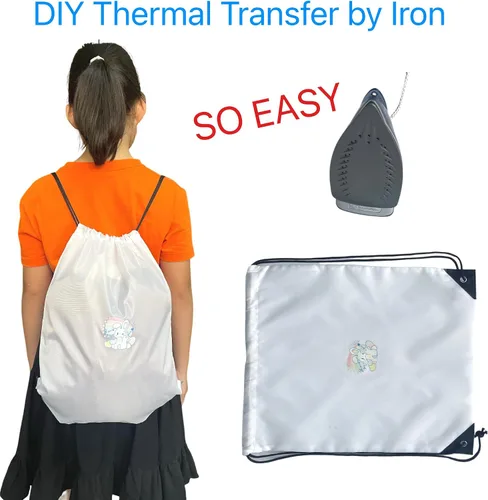 Miniatura 7 de Drawstring Backpack Bulk 20 Pcs Draw String Backpack Bags DIY Gym Sports Traveling Yoga Cinch Bag Sackpack Drawstring (10 Color multi color)