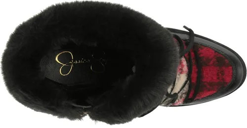 Miniatura 5 de Jessica Simpson Botines Myina de piel de cuña para mujer