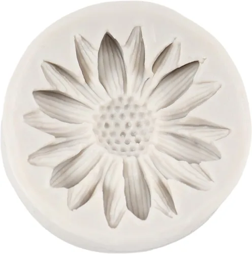 Miniatura 5 de Moldes de silicona de girasol, molde de fondant de flores de crisantemo para decoración de pasteles, decoración de cupcakes, caramelo de chocolate