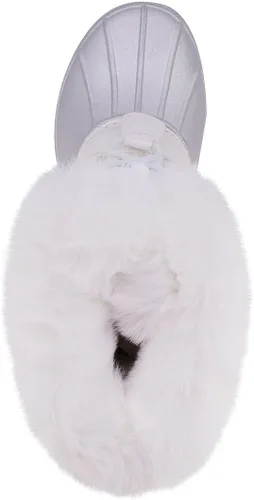 Miniatura 4 de LONDON FOG Botas de nieve para niñas jóvenes y niños pequeños de Icelyn con forro cálido para clima frío para niñas en tallas jóvenes y niños