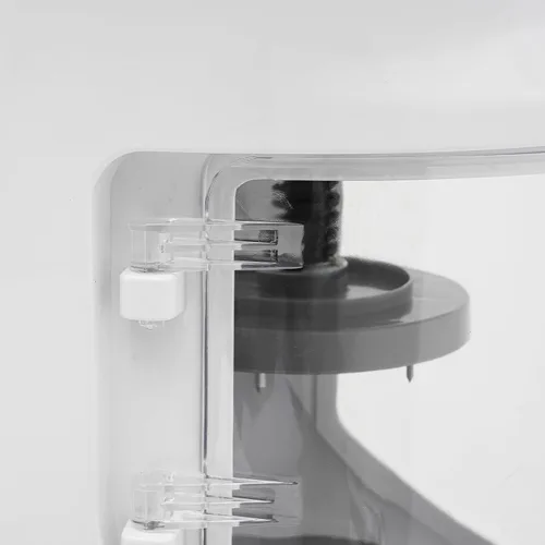 Miniatura 5 de Máquina comercial de cono de nieve de 350 W, máquina de hielo afeitada eléctrica Dolphin, máquina de afeitar trituradora de hielo trituradora