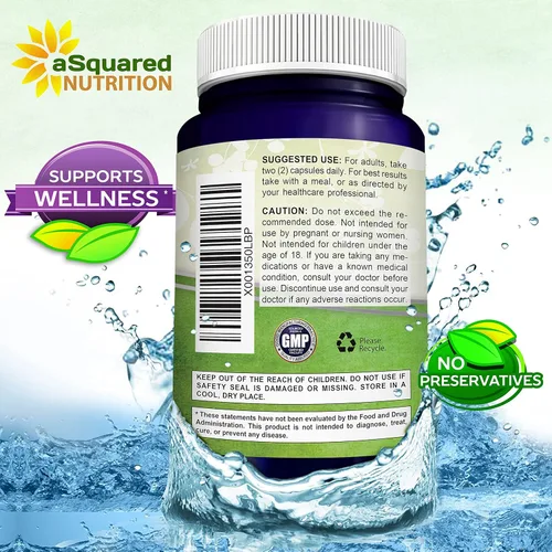 Miniatura 7 de 100% Resveratrol Natural - 1000mg Por Porción Fuerza Máxima (180 Cápsulas) Suplemento Antioxidante, Píldoras de Trans-Resveratrol para la Salud