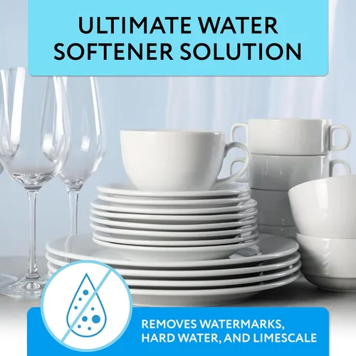 Miniatura 2 de Sal suavizante de agua para lavavajillas, 8.8 libras, sal pura de grano grueso para Bosch, Miele, Whirlpool, Thermador y más, elimina la cal