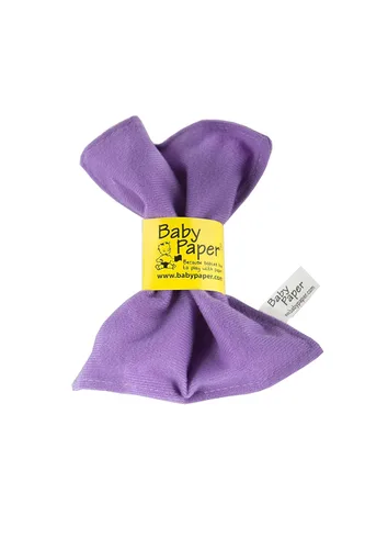 Miniatura 30 de Baby Paper, Juguete para bebé crujiente a rayas de color blanco y negro Rayas negras y blancas
