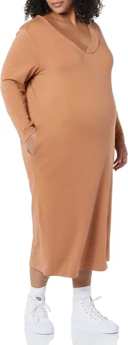 Miniatura 3 de Tienda Essentials Vestido de maternidad con cuello en V para mujer