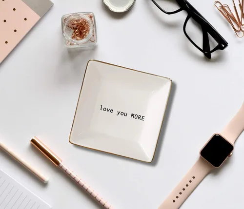 Miniatura 71 de Simply Charmed Amo Mi Abuela – Divertido regalo español para el Día de la Madre para la abuela de cerámica o soporte para anillos – Elegante bandeja