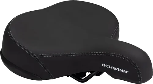 Miniatura 9 de Asiento de bicicleta cómodo Schwinn, sillín acolchado o de espuma, varios estilos, cubierta resistente al clima, se adjunta fácilmente a la mayoría