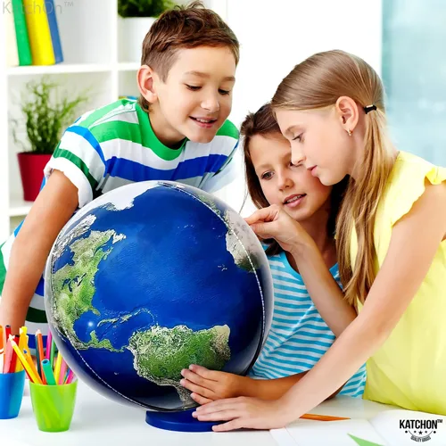 Miniatura 6 de Paquete de 12 globos con diseño de planeta en 4D para decoración del Día de la Tierra, 22 pulgadas, 360 grados, para decoraciones de fiestas
