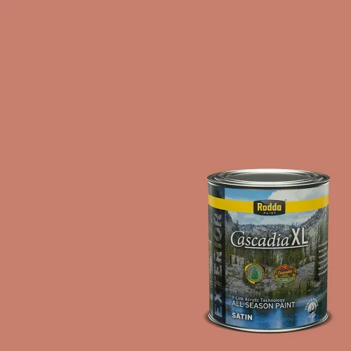 Miniatura 44 de Rodda Paint CASCADIA XL - Pintura satinada e imprimación para exteriores en uno, cuarto de galón, Annabel