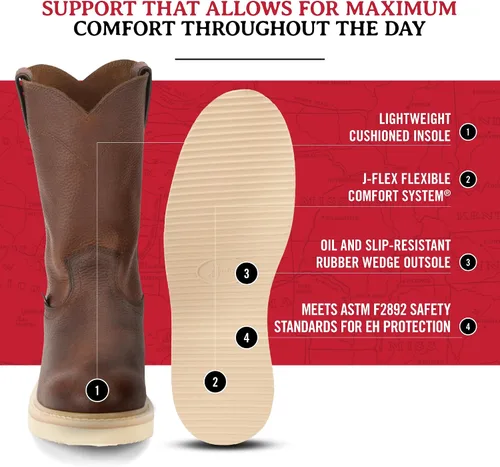 Miniatura 5 de Justin Botas de trabajo originales WK Premium para hombre