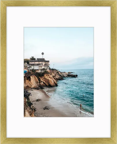 Miniatura 49 de Frametory, Marcos de 8 x 10 para mostrar imágenes de 5 x 7 con paspartú o fotos de 8 x 10 sin paspartú, vidrio resistente a roturas, accesorios