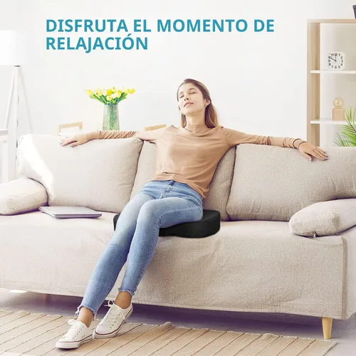 Miniatura 7 de Cojín de asiento para silla de oficina, cojín de espuma viscoelástica mejorada de gel refrescante para sentarse durante mucho tiempo, almohada